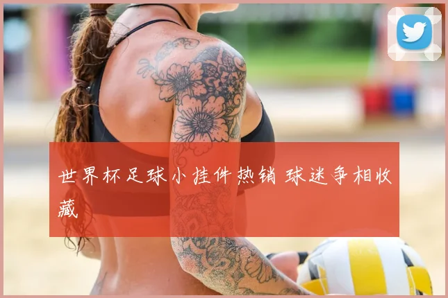 世界杯足球小挂件热销 球迷争相收藏